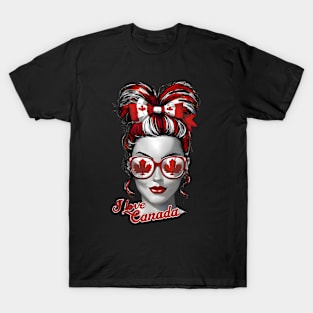 canadian woman T-Shirt